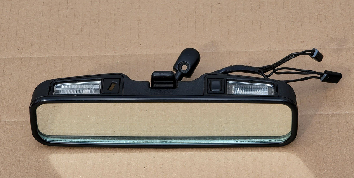 19901996 Corvette Rear View Mirror with Map Lights Dual Wire Connecto