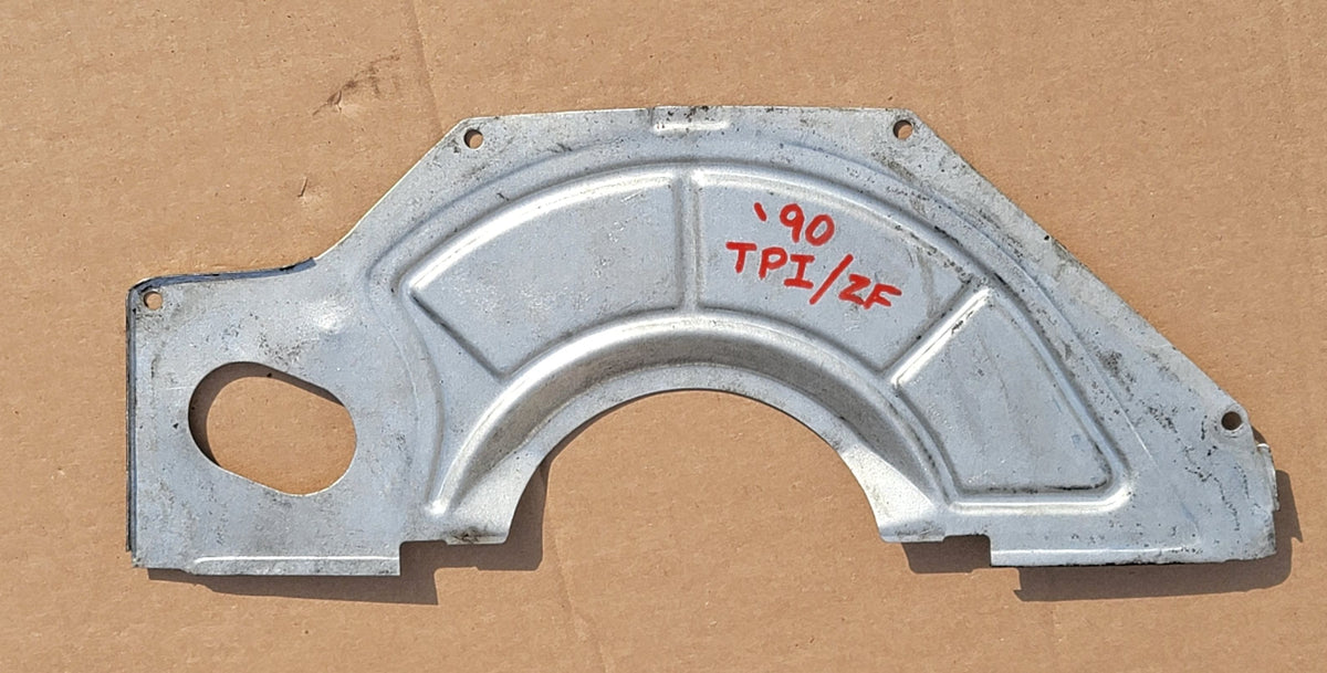 1989-1990 CORVETTE ZF 6 SPEED TRANSMISSION DUST / ROCK SHIELD