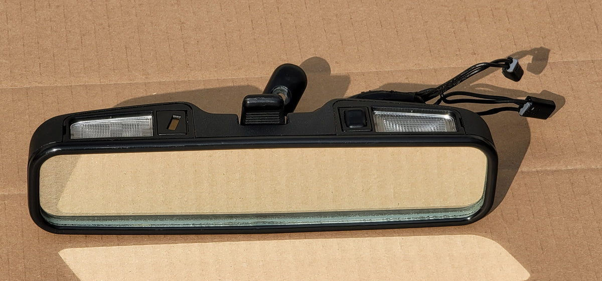19901996 Corvette Rear View Mirror with Map Lights Dual Wire Connecto