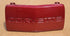 1991-1996 CORVETTE FACTORY DARK RED FRONT BUMPER LICENSE PLATE FILLER PANEL 10135973