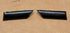 1991-1996 CORVETTE REAR QUARTER MOULDINGS BLACK GOOD COND