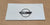 1984-1996 CORVETTE COUPE FUEL DOOR TOP PLATE WHITE GOOD COND