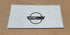 1984-1996 CORVETTE COUPE FUEL DOOR TOP PLATE WHITE GOOD COND