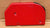 1988-1992 CORVETTE EMERGENCY / PARKING BRAKE HANDLE COVER FLAME RED GOOD COND