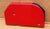 1988-1992 CORVETTE EMERGENCY / PARKING BRAKE HANDLE COVER FLAME RED GOOD COND