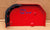 1988-1992 CORVETTE EMERGENCY / PARKING BRAKE HANDLE COVER FLAME RED GOOD COND