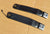 1984-1994 Corvette C4 Seat Belt Receiver Set Pair Black Great Condition