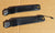 1984-1994 Corvette C4 Seat Belt Receiver Set Pair Black Great Condition