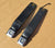 1984-1994 Corvette C4 Seat Belt Receiver Set Pair Black Great Condition