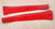 1988-1992 CORVETTE C4 70K COUPE FLAME RED PLASTIC DOOR SILL EXTENSION TRIM PIECES