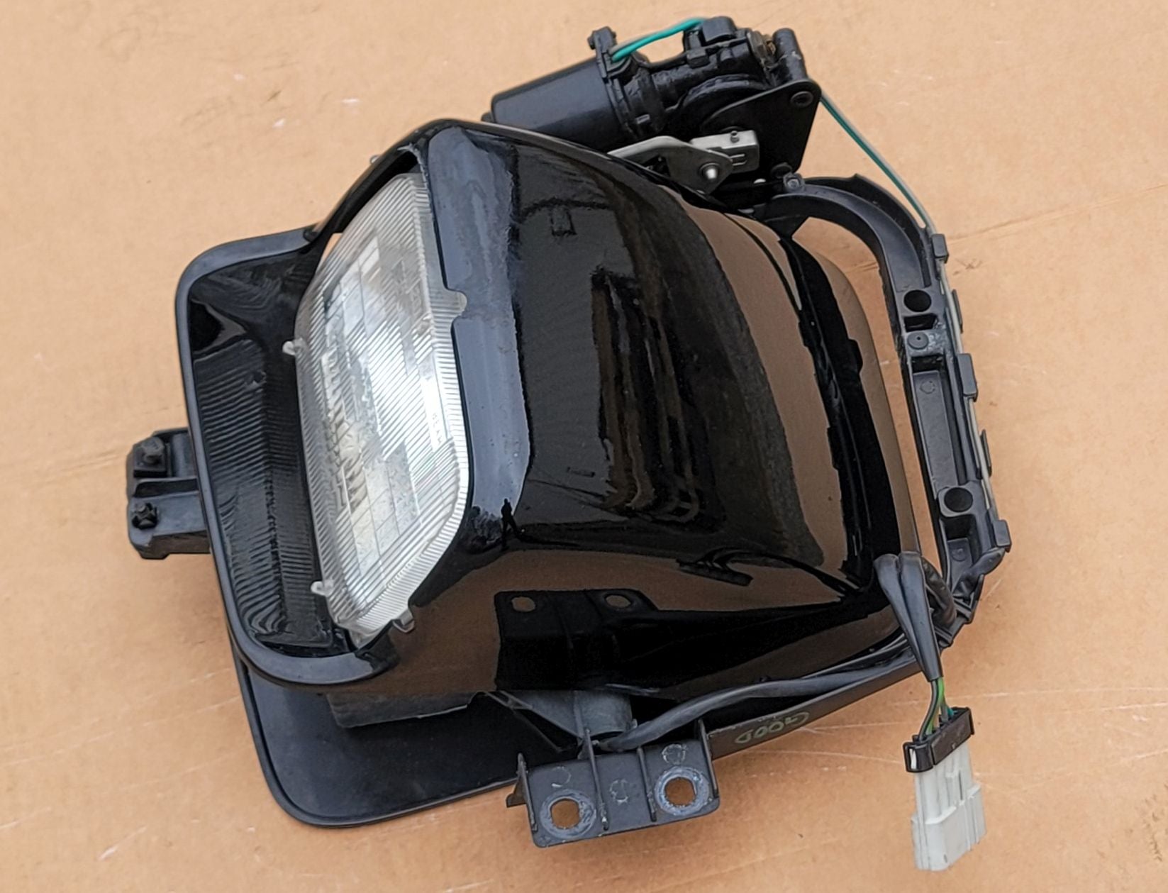 Pair 5x7" 7x6" Halo LED Headlights Hi/Lo EMC Fit For Chevy Corvette C4 - Foto 9