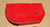 1993-1996 CORVETTE EMERGENCY / PARKING BRAKE HANDLE COVER TORCH RED GOOD COND