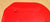 1993-1996 CORVETTE EMERGENCY / PARKING BRAKE HANDLE COVER TORCH RED GOOD COND