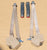 1992-1996 CORVETTE C4 COUPE BEIGE TAN SEAT BELT SET GOOD WORKING CONDITION