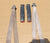 1992-1996 CORVETTE C4 COUPE BEIGE TAN SEAT BELT SET GOOD WORKING CONDITION