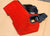1994-1996 CORVETTE C4 LH UNDER DASH HUSH PANEL KNEE BOLSTER TORCH RED GOOD COND