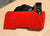 1994-1996 CORVETTE C4 LH UNDER DASH HUSH PANEL KNEE BOLSTER TORCH RED GOOD COND