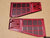 1990-1992 CORVETTE C4 44K COUPE FLAME RED BOSE REAR SPEAKER COVERS GREAT COND