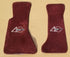 1993 Corvette 40Th Anniversary Edition Ruby Red Aftermarket Floor Mats Good Cond RH LH