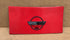 1984-1996 CORVETTE COUPE FUEL DOOR TOP PLATE RED GOOD COND