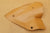 1988-1991 CORVETTE C4 SADDLE / COGNAC PLASTIC GAS PEDAL TRIM PIECE GREAT COND