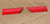 1991-1996 CORVETTE REAR QUARTER MOULDINGS TORCH RED GOOD COND