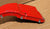 84-96 Corvette C4 Lower Quarter Panel Dog Leg Passenger RH Torch Red Good Condition