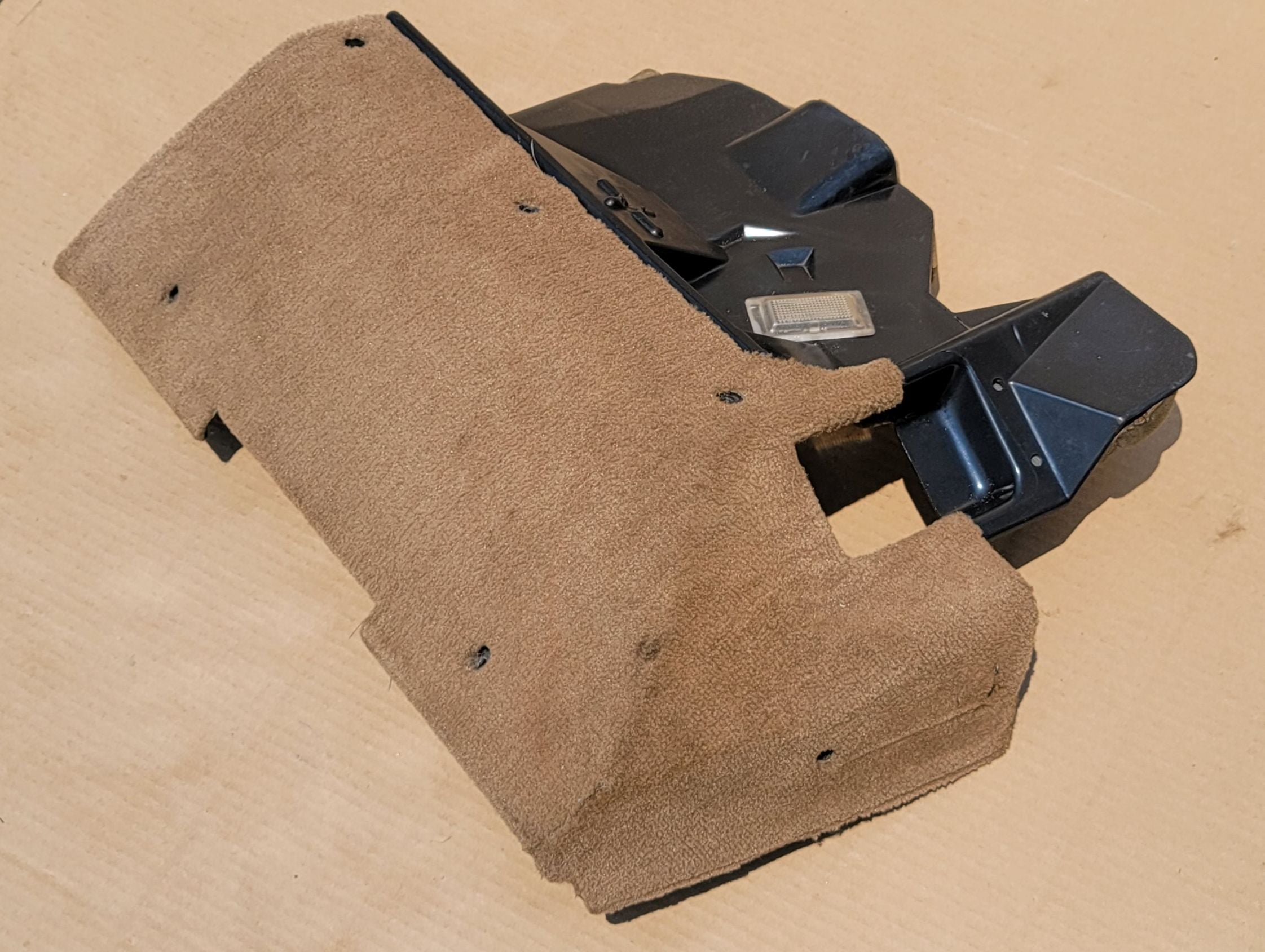 1994-1996 CORVETTE C4 LH UNDER DASH HUSH PANEL KNEE BOLSTER 1994-1996 CORVETTE C4 LH UNDER DASH HUSH PANEL KNEE BOLSTER