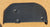 1988-1996 CORVETTE EMERGENCY / PARKING BRAKE HANDLE COVER BLACK GOOD COND