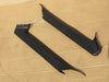 1984-1989 CORVETTE C4 LH RH INTERIOR PLASTIC WINDSHIELD TRIM GOOD CONDITION